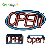 Enseigne néon LED super lumineuse à suspendre en intérieur, barres lumineuses multicolores, animation clignotante, enseignes lumineuses personnalisées pour magasins