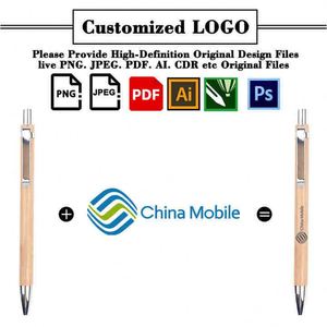 Promotion Office Business Activities <b>Gift</b> Eco Friendly <b>Pen</b> Custom LOGO Printed Bamboo <b>Pens</b> - Product Image 2
