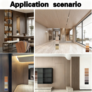 New Eco-Friendly PVC <strong>Wall</strong> <strong>Panels</strong> for Hotels 2000㎡/Day Quick Install Whole House &amp; Corridor Interior Decoration - Product Image 2