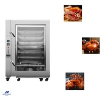 Machine à fumer électrique industrielle et commerciale automatique de marque NP avec acier inoxydable 304 multifonctionnelle pour poulet et poisson-chat