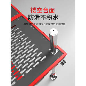 Chaise de pêche pliable en alliage d'aluminium, portable, légère, durable et stable pour l'extérieur - Product Image 5