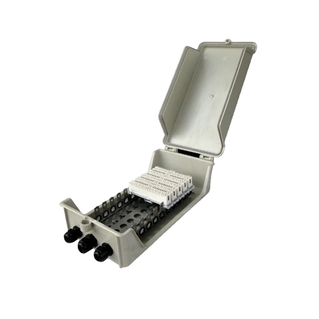 Telecommunications Wire Termination Box Outdoor Telephone Cable Distribution DP Boxes For Krone Module