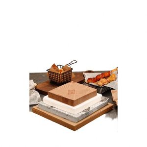 Custom Logo Double-Sided Wax Coated Greaseproof Parchment <b>Paper</b> Food Safe Grade Custom Size Packaged Carton for Bread <b>Wrapping</b> - Product Image 4