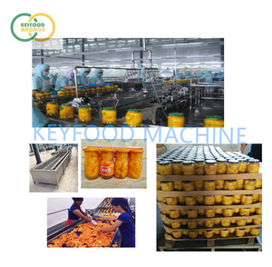 Línea de Producción a Precio de Fábrica para Piña y Melocotón Enlatados, Frutas y Verduras en Envases de Vidrio de Acero Inoxidable, Motor y Engranajes - Product Image 3