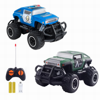 Jouets 1:43 Mini course de dessin animé avec voiture légère RC modèle 2WD véhicule radiocommandé voiture télécommandée hors route pour enfant