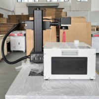 Máquina de Marcado Láser UV de Escritorio con Soporte DXF, Código de Trazabilidad para Piezas de Plástico