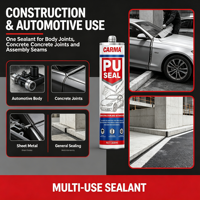 Scellant en silicone PU de qualité transportière, adhésif automobile haute résistance