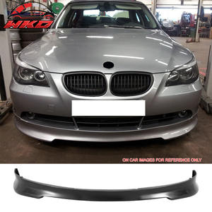 Alerón delantero estilo C para BMW E60 Serie 5 04-07, sin pintar, negro, PU, accesorio exterior de alta calidad - Product Image 1