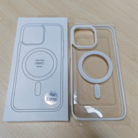 Vente en gros Tendance Transparent Clair TPU Cellule Magnétique Mobile I Phone Retour Cas Accessoires Couverture pour Iphone 17 Pro Max 16 15 14 13