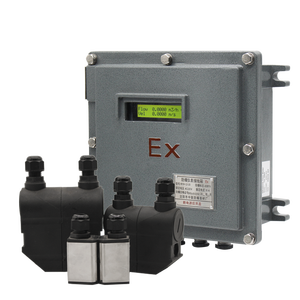 Wall Mounted Ultrasonic <b>Flow</b> <b>Meter</b> for Non-Invasive <b>Water</b> Measurement with Clamp-On Sensors - Product Image 6