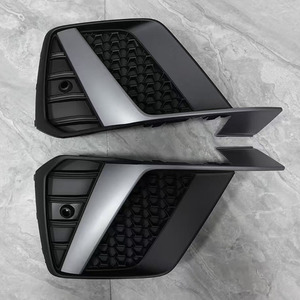 Cadre de phare antibrouillard sport <span class=keywords><strong>Sline</strong></span> pour <span class=keywords><strong>Audi</strong></span> <span class=keywords><strong>A1</strong></span> 2019, en ABS, pour calandre inférieure de pare-chocs avant, compatible OLIVER - Product Image 4