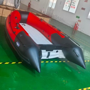 Bateau pneumatique gonflable pour la pêche à la carpe, en PVC durable, conception stable pour la navigation à rames - Product Image 3