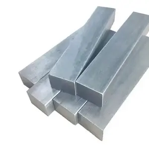 Fabrika tavlama kare dikdörtgen siyah ERW kaynaklı karbon Ms galvanizli kare çelik Bar yapı için