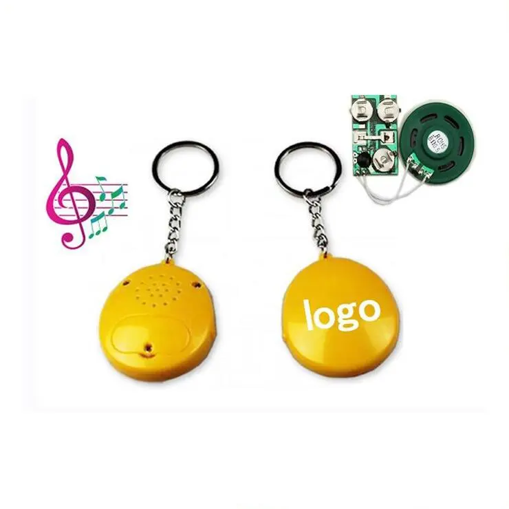Pre-record sound effect keychain for promotion gift