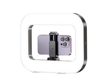 Anneau lumineux pour selfie Ym200, batterie, création de contenu YouTube, anneau lumineux LED, éclairage photographique pour studio et téléphone