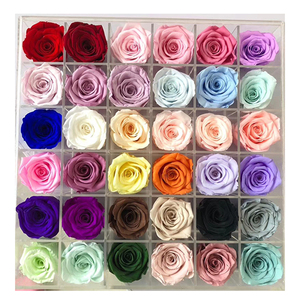 Rosas <span class=keywords><strong>Preservadas</strong></span> Naturales al por Mayor de Fábrica de Kunming, Cabezas de Rosas <span class=keywords><strong>Preservadas</strong></span> y Estabilizadas - Product Image 1