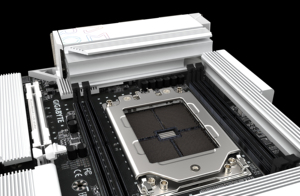 TRX50 AERO D Workstation <b>Motherboard</b> sTR5 Socket Support Threadripper PRO 7995WX Processor 4 DDR5 Slots Multi GPU AI - Product Image 3
