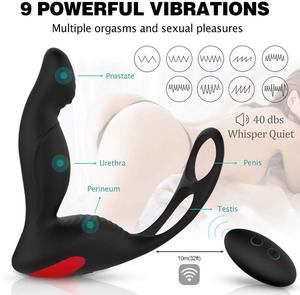 Masajeador rostato de grado IGH, con orejeta para dult, asturbación - Product Image 4