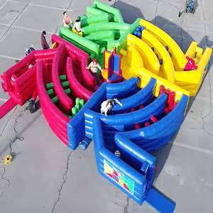 <span class=keywords><strong>Parcours</strong></span> d'obstacles Dizzy X Rodeo ou obstacles gonflables Dizzy Meltdown ou jeux géants gonflables mécaniques Dizzy - Product Image 1