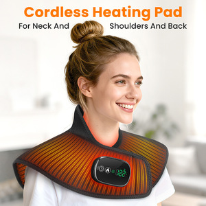 Chal Térmico Inalámbrico con Control de Temperatura de 5 Niveles y Temporizador de 6 Niveles para Aliviar el Dolor de Hombros y Cuello - Product Image 6