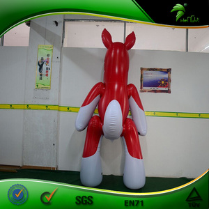 Costume de renard gonflable Hongyi, costume d'animal gonflable à marcher, costume d'inflation corporelle gonflable à l'air - Product Image 4