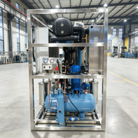 Machine à glaçons industrielle entièrement automatique 3 tonnes/jour, haute productivité, économie d'énergie, prix usine Afrique du Sud, Europe, Asie