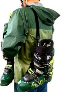 Correas de Transporte para <span class=keywords><strong>Botas</strong></span> de Esquí y Snowboard de Nailon con Cierre de Gancho y Bucle, Duraderas y Ecológicas para Deportes de Nieve al Aire Libre - Product Image 3