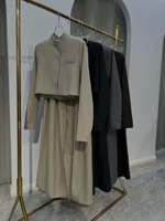 Costume de blazer pour femme de style européen et américain, haut de gamme, nouveau modèle printemps, ensemble deux pièces, pantalon large, haut à manches longues, tendance