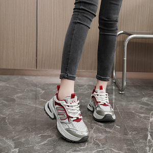 Nouvelles Chaussures Lacées LYKU pour Femmes 2026 – Tendance Sportive Respirante et Légère en Maille Antidérapante avec Tige en PU Intemporelle – Été Automne - Product Image 6