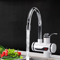 Robinet chauffe-eau électrique à chauffage rapide 3S, robinet de cuisine instantané avec affichage numérique LED, moderne, à poignée unique