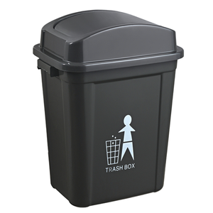 Poubelle en plastique de 25 L / 6,5 gallons pour la maison et le bureau - Directement du fabricant - Product Image 1
