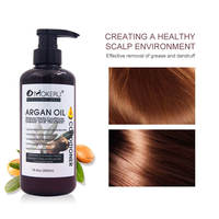 Mokeru Crème revitalisante nourrissante à l'huile d'argan marocaine biologique pour cheveux bouclés 500ml Sans silicone Sans cruauté animale