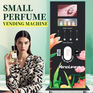 Outdoor Commercial Street Automatic <strong>Feishi</strong> <strong>Perfume</strong> Spray Cologne <strong>Vending</strong> <strong>Machine</strong> With Standing Dispenser for Sale Credit Card - Product Image 1