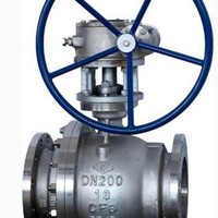 Válvula de bola industrial de acero inoxidable 304 con puerto en V para aplicaciones de control de flujo y regulación.