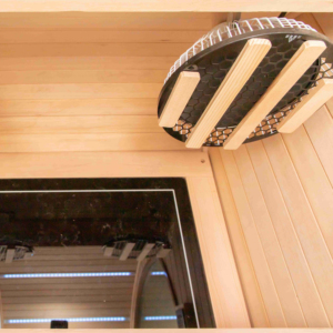 Sauna de Infrarrojos Lejanos de Acrílico ETL SAA CE con Diseño Moderno, Madera de Hemlock Sólida y Concentrador de Oxígeno - Product Image 2