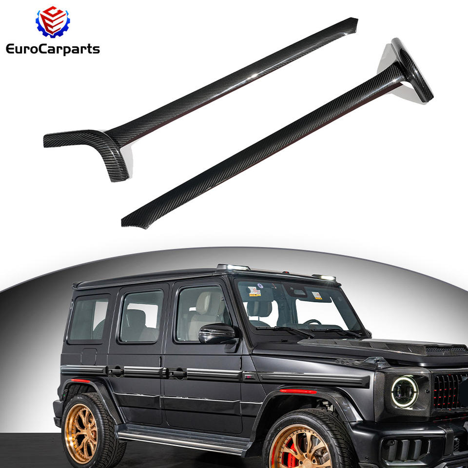 2025 G Class G500 G63 G350 Exterior Auto Parts - Carbon Fiber Window Trims