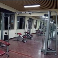 Xinrui Fitness, gran oferta, máquina cruzada de Cable ajustable, máquina de uso comercial, selección de carga de Pin