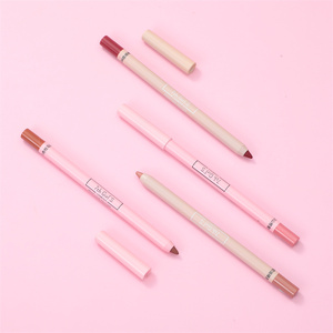 Cremiger Matter Samtiger Pigmentierter Großhandels-Lipliner mit Eigenmarke, Pigmentiert, Glatt, Individuelles Logo, Wasserfest, Langanhaltender Lipliner - Product Image 2