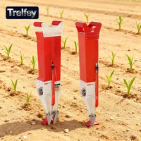 Semoir manuel pliable avec profondeur réglable et taux de germination de 99 % pour une plantation efficace de légumes et de soja