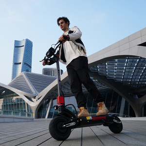 Trottinette électrique adulte Raptor2, autonomie de 67 miles, pneus larges de 11 pouces, suspension en forme de C, pliable, freins à disque hydrauliques IP66, application Raptor2 100km - Product Image 5