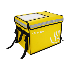 Xách tay Rider giao hàng túi Trọng lượng nhẹ khung nhanh chóng truy cập không ướt nhiệt takeout bữa ăn Túi lạnh với nhiều ngăn - Product Image 5