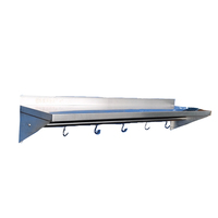 Rak Penyimpanan Dapur Gantung Dinding Bahan Stainless Steel Tipe Bar