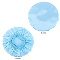 Grand bonnet large réversible en satin double couche à dentelle de haute qualité pour femmes, dames et filles