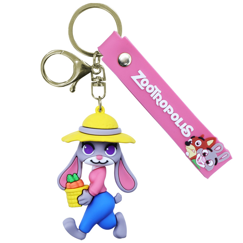 porte-clés poupée Judy décontracté
