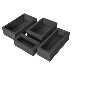 Molde para lingotes de grafito a precio de fábrica, utilizado para fundir lingotes de metales preciosos como oro, plata y cobre, moldes personalizados disponibles - Product Image 1