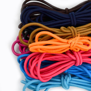 Deepeel EB063 <span class=keywords><strong>5mm</strong></span> * 5m Corde élastique colorée Forme ronde Cordon de tête épais <span class=keywords><strong>Bande</strong></span> extensible décorative Pantalon Vêtements Accessoires - Product Image 6