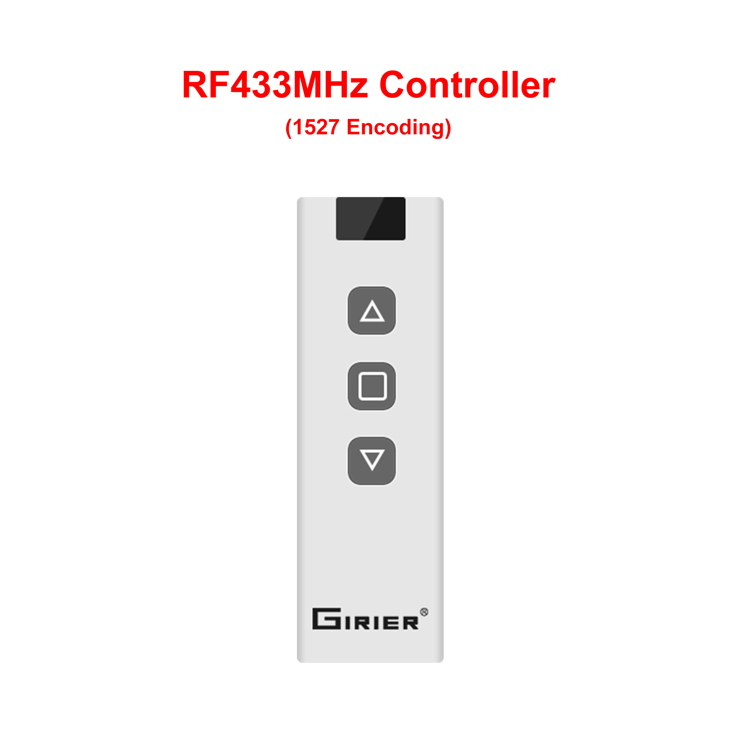 Télécommande RF433 uniquement