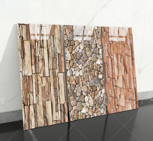 無料サンプル モダンPVC壁パネル 3D壁紙 XPEフォーム壁ステッカー 自己粘着PETフォーム大理石壁パネル - Product Image 5