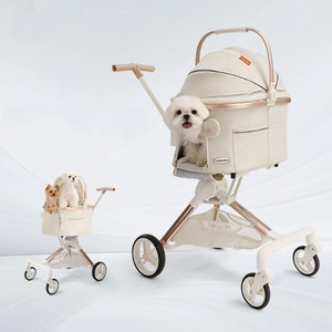 Chariots à haute vue pour animaux de compagnie Poussette de marche extérieure détachable moderne pour <span class=keywords><strong>chien</strong></span> à inversion horizontale et verticale - Product Image 1