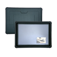 Housse pour ordinateur portable avec fermeture magnétique, protection anti-chute des coins en caoutchouc, accessoire de rangement
